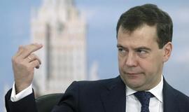 Didėja Dmitrijaus Medvedevo populiarumas