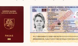 Lietuvos piliečiams leista pasirinkti - asmens tapatybės kortelę ar pasą jie nori turėti