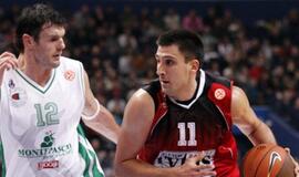 "Lietuvos rytas" pralaimėjo "Montepaschi" krepšininkams