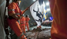 Šveicarijoje baigtas tiesti ilgiausias pasaulyje tunelis