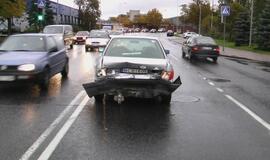 Girto vairuotojo sukelta avarija Minijos gatvėje