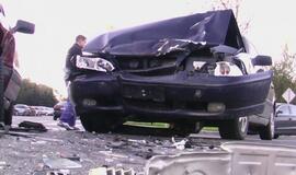 Darbininkas iš Latvijos sukėlė avariją Klaipėdoje