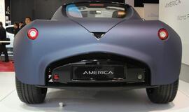 "Venturi America": elektromobilis bagio kėbulu