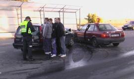 Darbininkas iš Latvijos sukėlė avariją Klaipėdoje