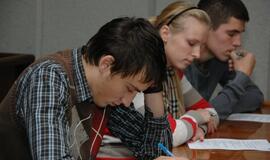 Klaipėdos savivaldybėje vyko Konstitucijos egzaminas