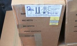 Tauragėje - kontrabandinės cigaretės ir degtinės falsifikatai