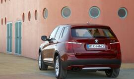 Kompanija BMW atnaujino kompaktinį visureigį X3