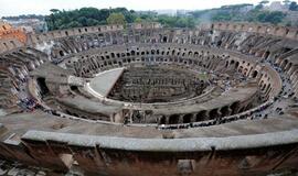 Turistams bus atvertos naujos Romos Koliziejaus erdvės