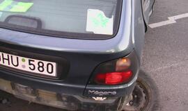 Liepų gatvėje apdaužyti trys automobiliai