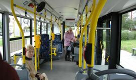 Klaipėdoje bandomas dujomis varomas autobusas