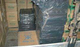 Vilkiku cigarečių kontrabandą gabeno po šokolado dėžėmis