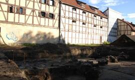 Klaipėdos senamiestyje - įdomūs archeologiniai radiniai