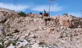 Raudonoji dykumų rožė Petra: stebuklai uolose