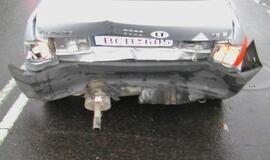 Girto vairuotojo sukelta avarija Minijos gatvėje