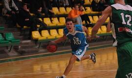 Studentų krepšinio lygos varžybos: KU - VPU