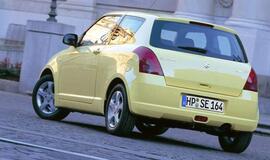 "Suzuki Swift" savininkams - rūpesčiai dėl veidrodėlių