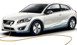 "Volvo" elektromobilių akumuliatorius įkraus vandenilis