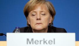 Angela Merkel lieka sąjungos pirmininke