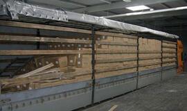 Iš muitininkų pavogtas vilkikas su kontrabanda