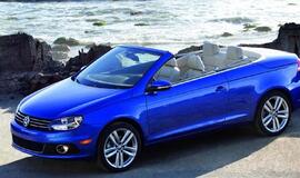 Nauja kabrioleto "Volkswagen Eos" karta debiutavo už Atlanto