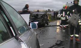 Mirtimi pasibaigusi avarija prie Kretingalės