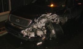 Avarija ant Mokyklos gatvės viaduko