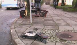 Avarija šalia uostamiesčio Lietuvininkų aikštės