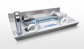 "Honda" sukūrė elektra varomą "Fit/Jazz"modelio versiją