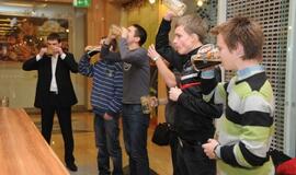 Giros gėrimo varžybos Klaipėdoje