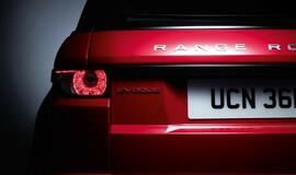 "Range Rover Evoque" - prabangus kompaktinis visureigis