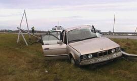 Klaipėdos rajono keliuose - dvi avarijos