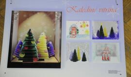 Klaipėdos studentai paruošė kalėdinių vitrinų projektus