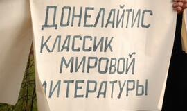 Klaipėdoje - piketas dėl Kristijono Donelaičio muziejaus
