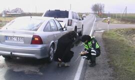 Į "Jeep" galą trenkėsi "Opel"