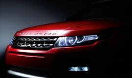 "Range Rover Evoque" - prabangus kompaktinis visureigis