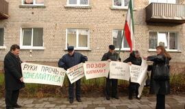 Klaipėdoje - piketas dėl Kristijono Donelaičio muziejaus