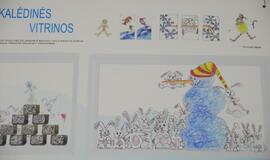 Klaipėdos studentai paruošė kalėdinių vitrinų projektus