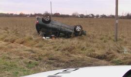 Klaipėdos rajono keliuose - dvi avarijos