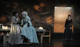 Spektaklio "Mirandolina, arba Šiandien vaidiname Goldonį" premjera