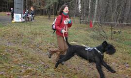 Ekomaratone rungtyniavo ir žmonės, ir šunys