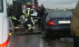 Mirtimi pasibaigusi avarija prie Kretingalės