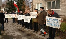 Klaipėdoje - piketas dėl Kristijono Donelaičio muziejaus