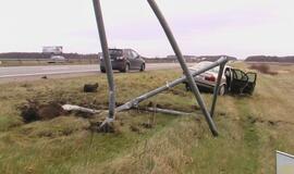 Klaipėdos rajono keliuose - dvi avarijos