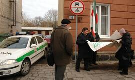 Klaipėdoje - piketas dėl Kristijono Donelaičio muziejaus