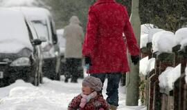 Europą kausto šaltis