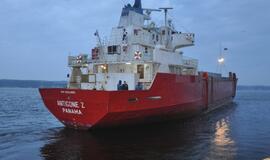 Šiaurės jūroje - problemos klaipėdiečių laivui