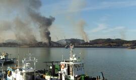 Šiaurės Korėja: JAV ir Pietų Korėjos manevrai gali sukelti karą