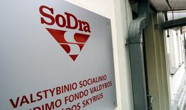 "Sodros" išmokos spalį buvo 205,4 mln. Lt didesnės už pajamas