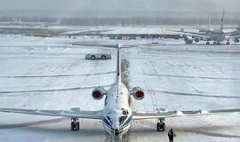 Maskvos oro uostai jau dirba normaliai