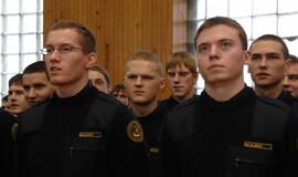 Būsimieji jūrininkai prisiekė jūrai